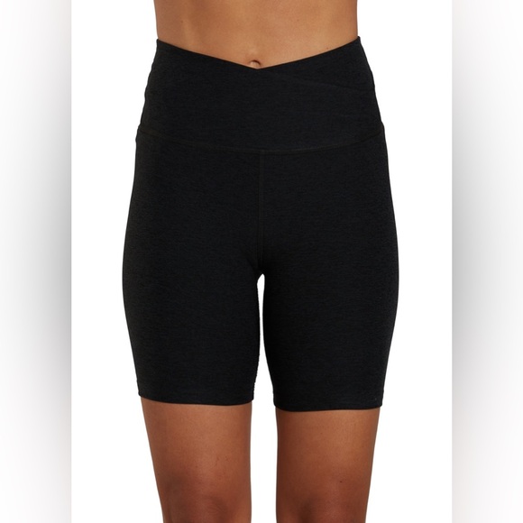 Beyond yoga Spacedye At Your Leisure High Waisted Biker Shorts size small NWT - Picture 1 of 6